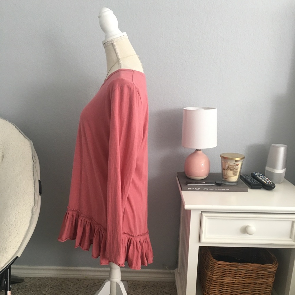 Logo by Lori Goldstein Ruffle Tunic - Picture 3 of 10